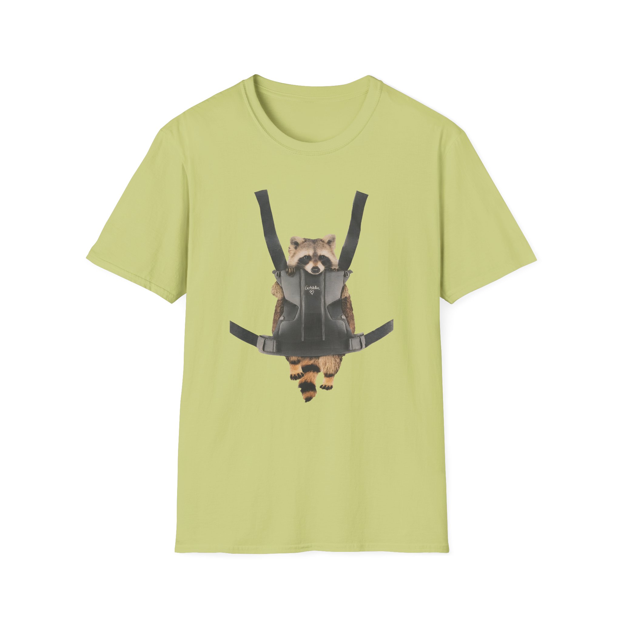 William Osman Raccoon Unisex Softstyle T-Shirt