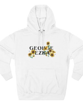 George Ezra Sunflowers Three-Panel Fleece Hoodie