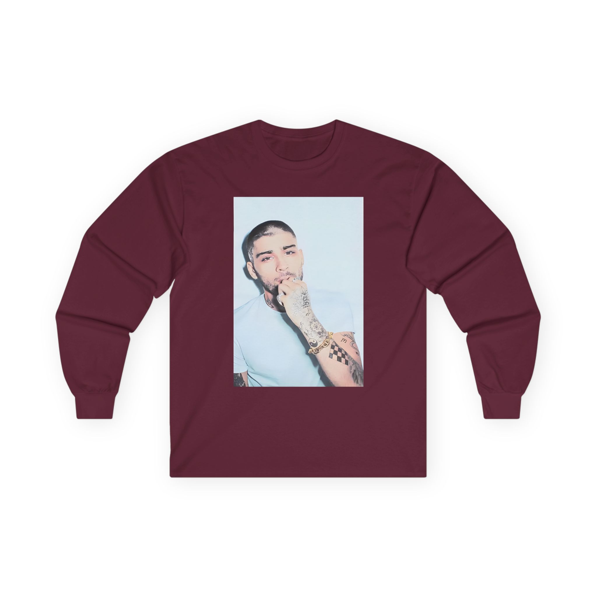 Zayn Malik Photo Unisex Ultra Cotton Long Sleeve Tee