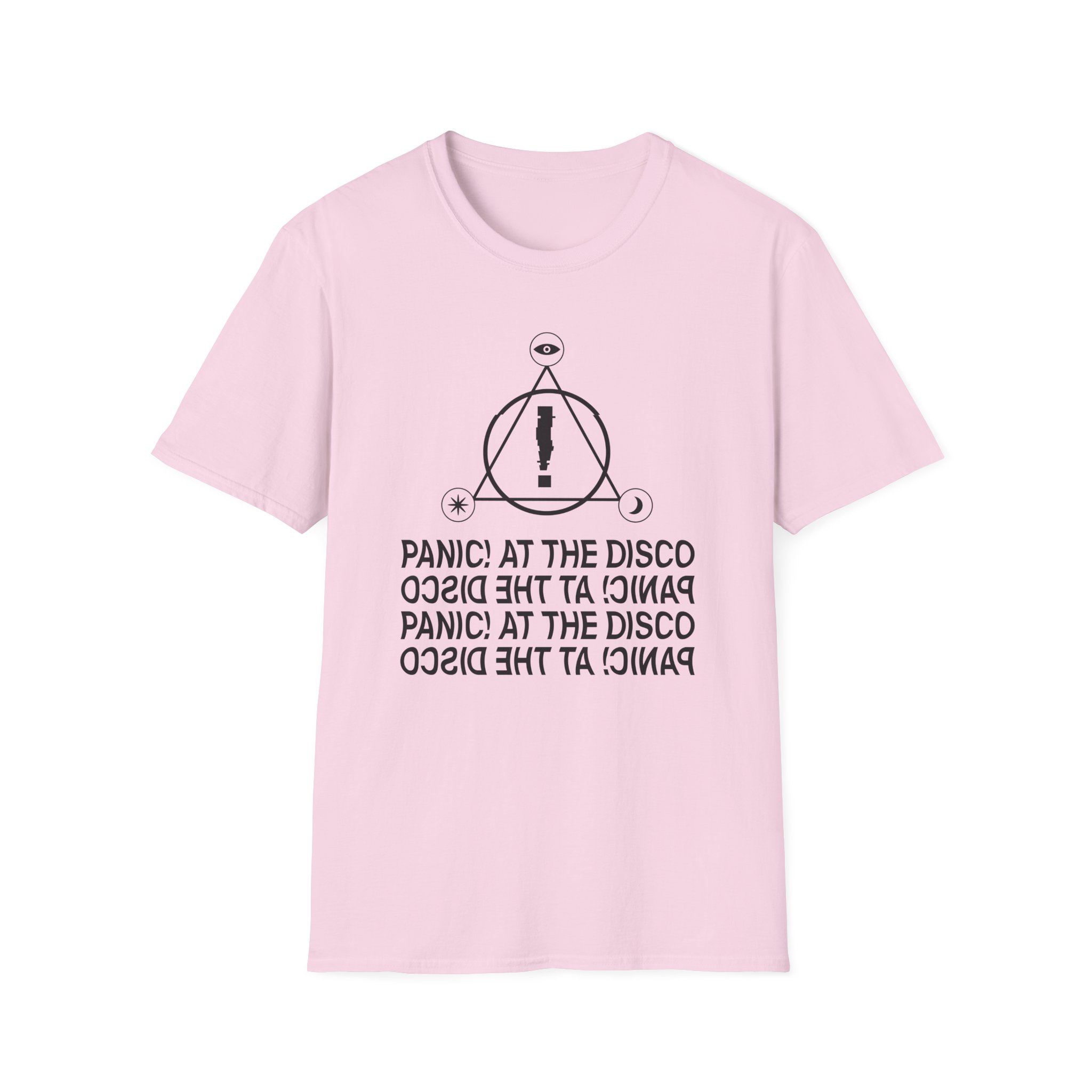 Panic at the Disco Stacked Wave Logo Unisex Softstyle T-Shirt