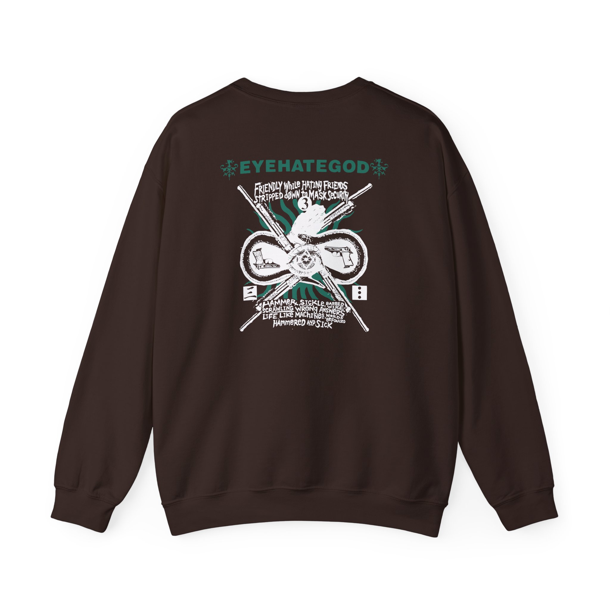 Eyehategod Disorders Not Elsewhere Classified Unisex Heavy Blendâ„¢ Crewneck Sweatshirt