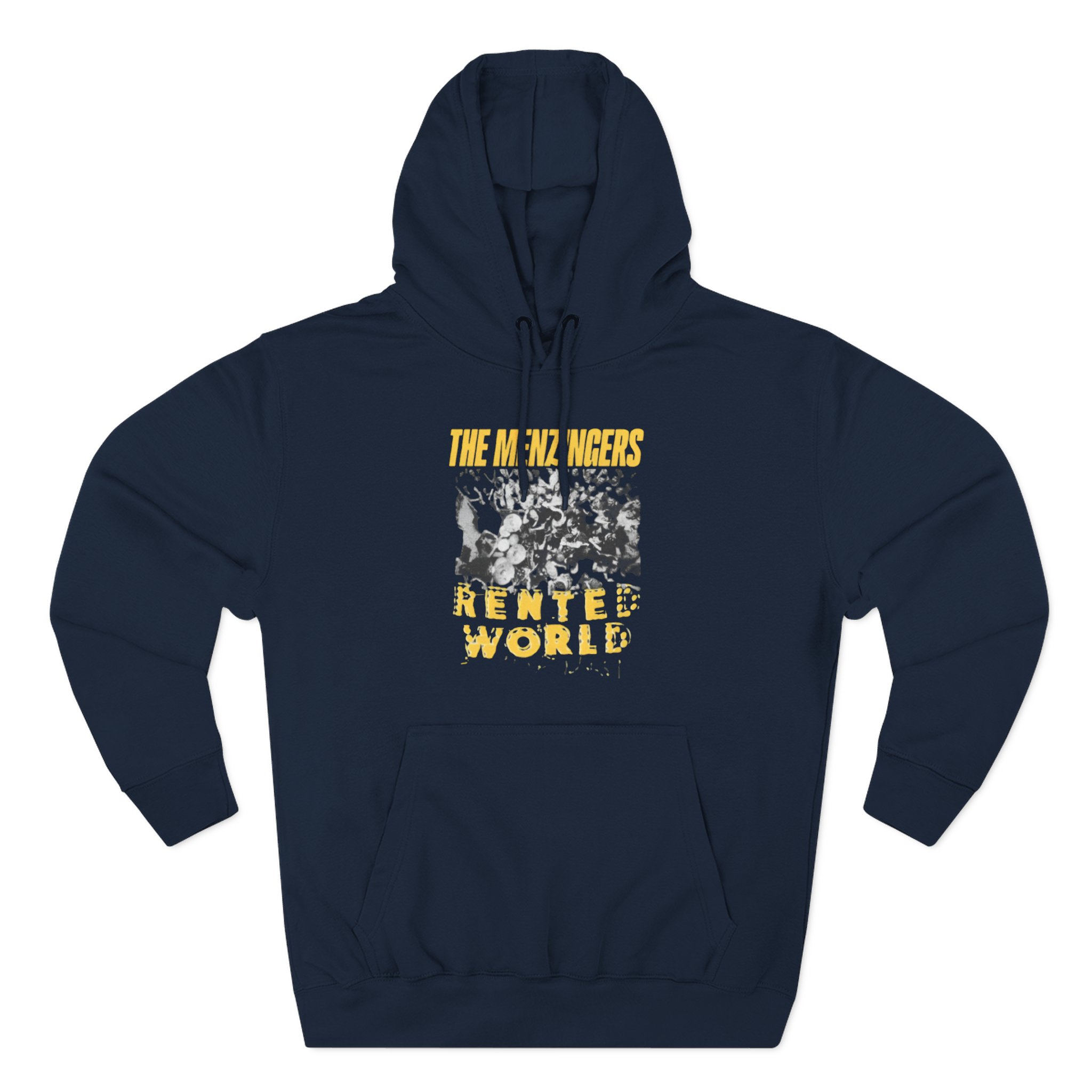 The Menzingers Rented World Live Photo Three-Panel Fleece Hoodie
