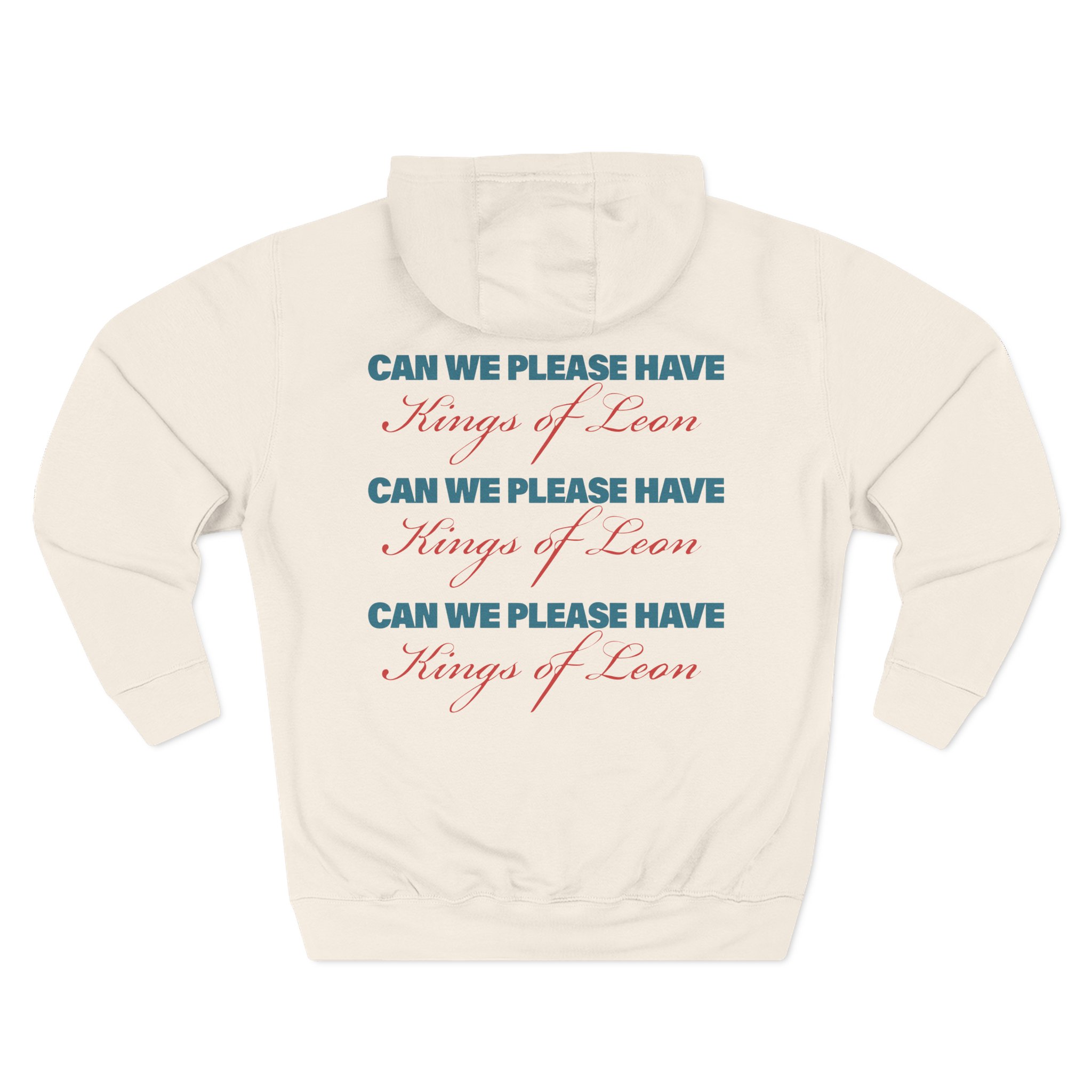 Kings of Leon Can We Please Have Fun Three-Panel Fleece Hoodie