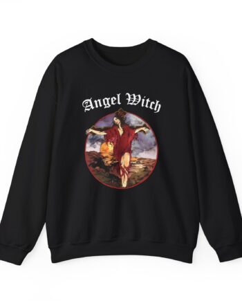 Angel Witch Burn The White Witch Unisex Heavy Blend™ Crewneck Sweatshirt
