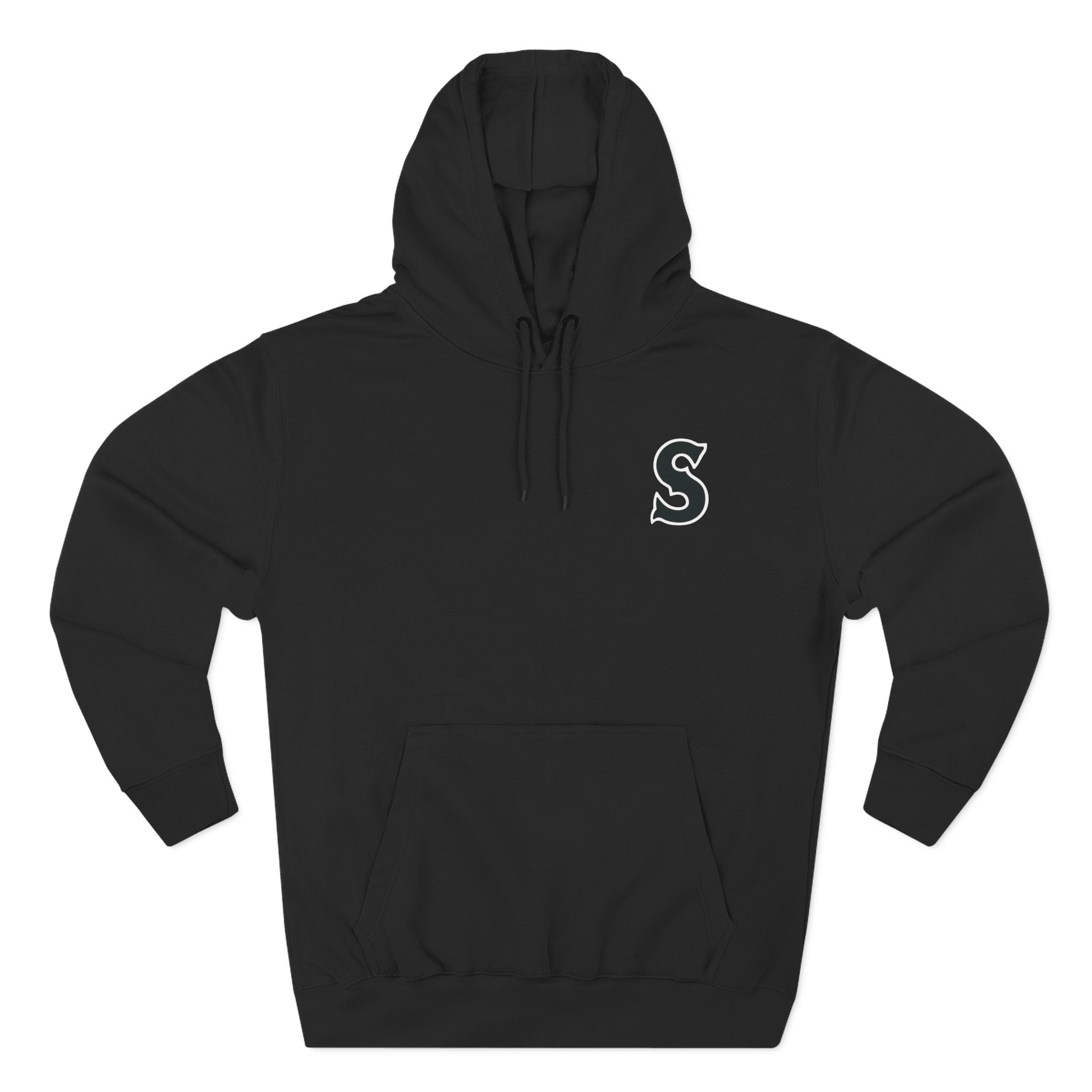 Sido Three-Panel Fleece Hoodie