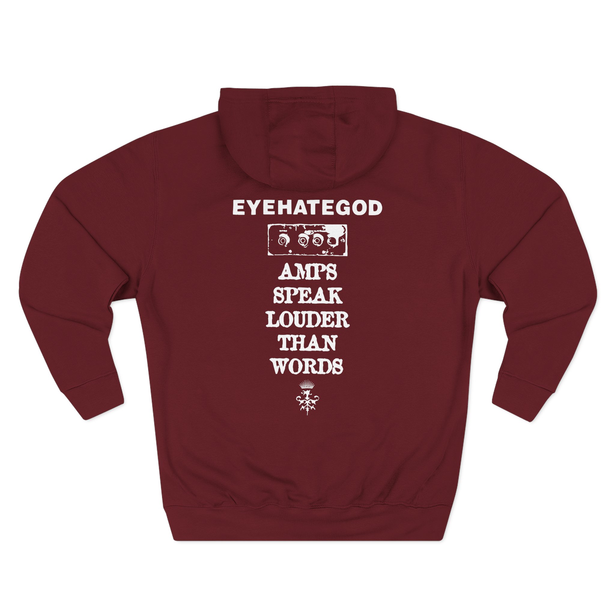 Eyehategod Phoenix Logo Three-Panel Fleece Hoodie