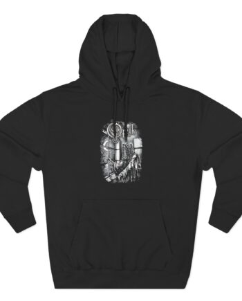 Opeth Windowpane Three-Panel Fleece Hoodie