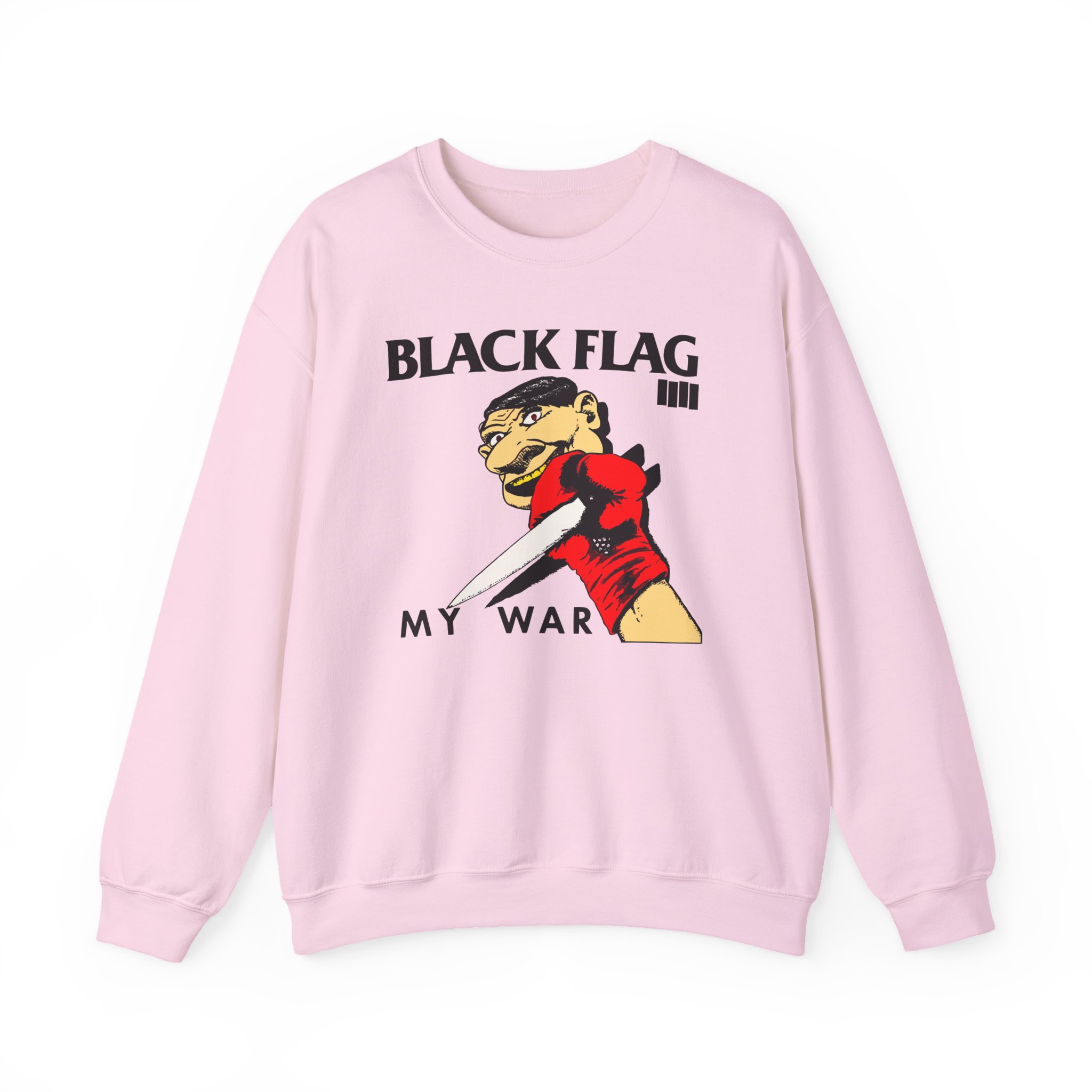 Black Flag My War Unisex Heavy Blendâ„¢ Crewneck Sweatshirt