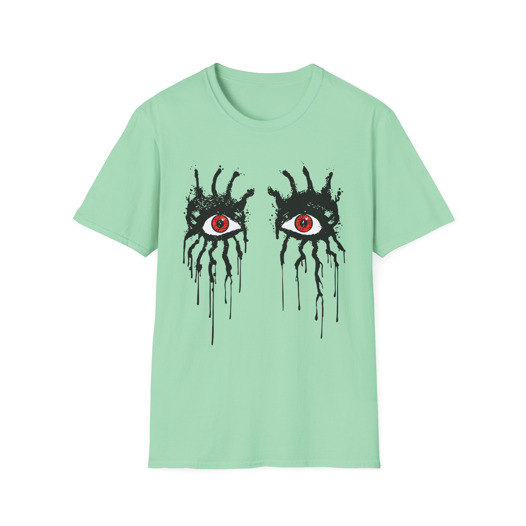 Alice Cooper Dripping Eyes Unisex Softstyle T-Shirt