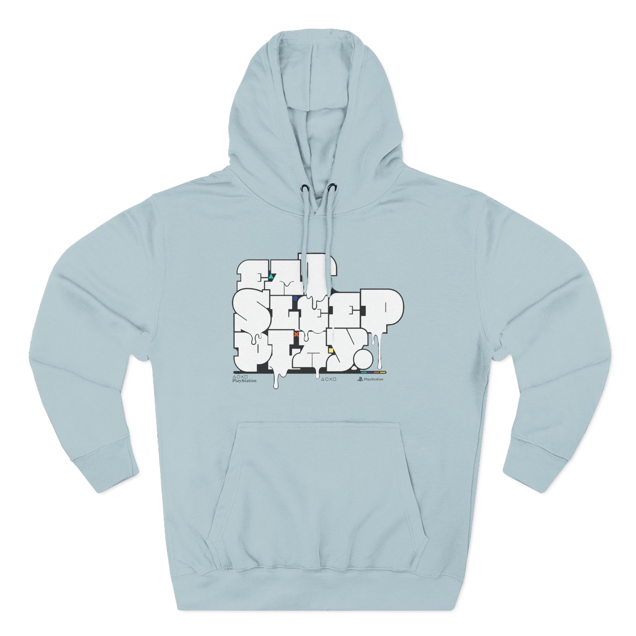 PlayStation Eat Sleep Play Three-Panel Fleece Hoodie