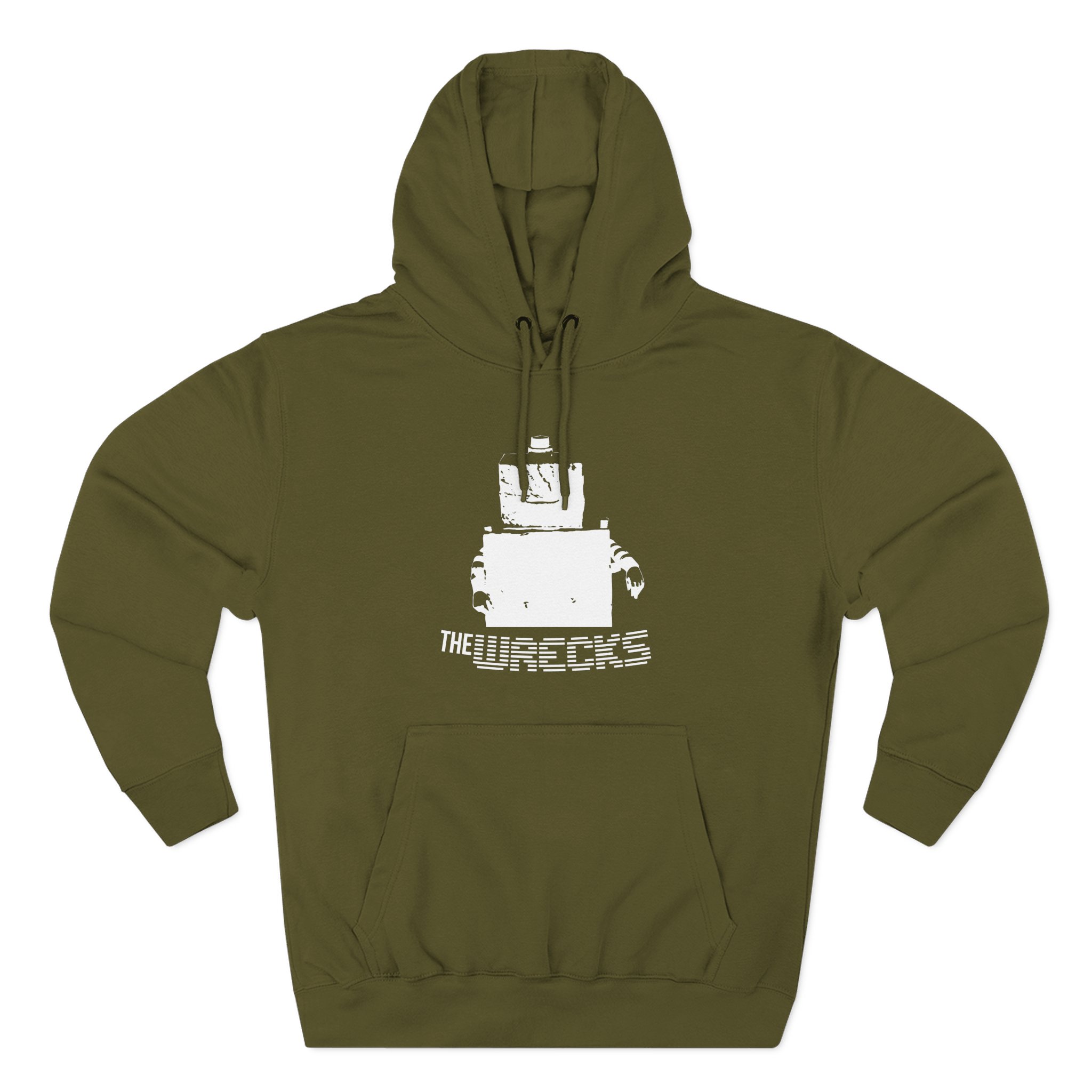 The Wrecks Robot Three-Panel Fleece Hoodie