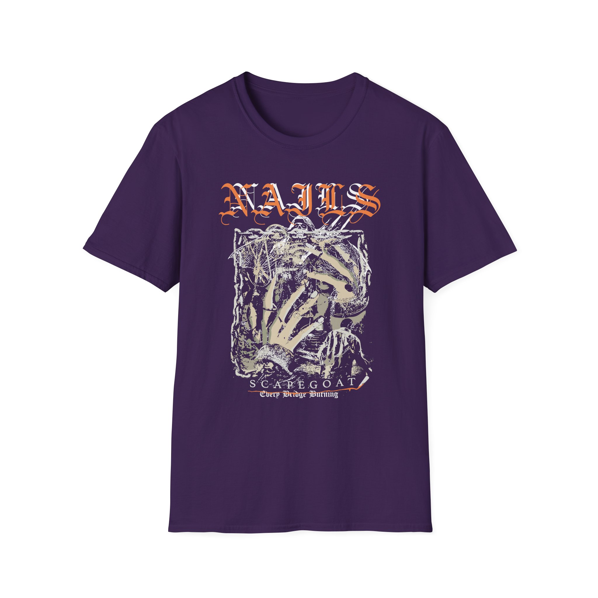 Nails Scapegoat Unisex Softstyle T-Shirt