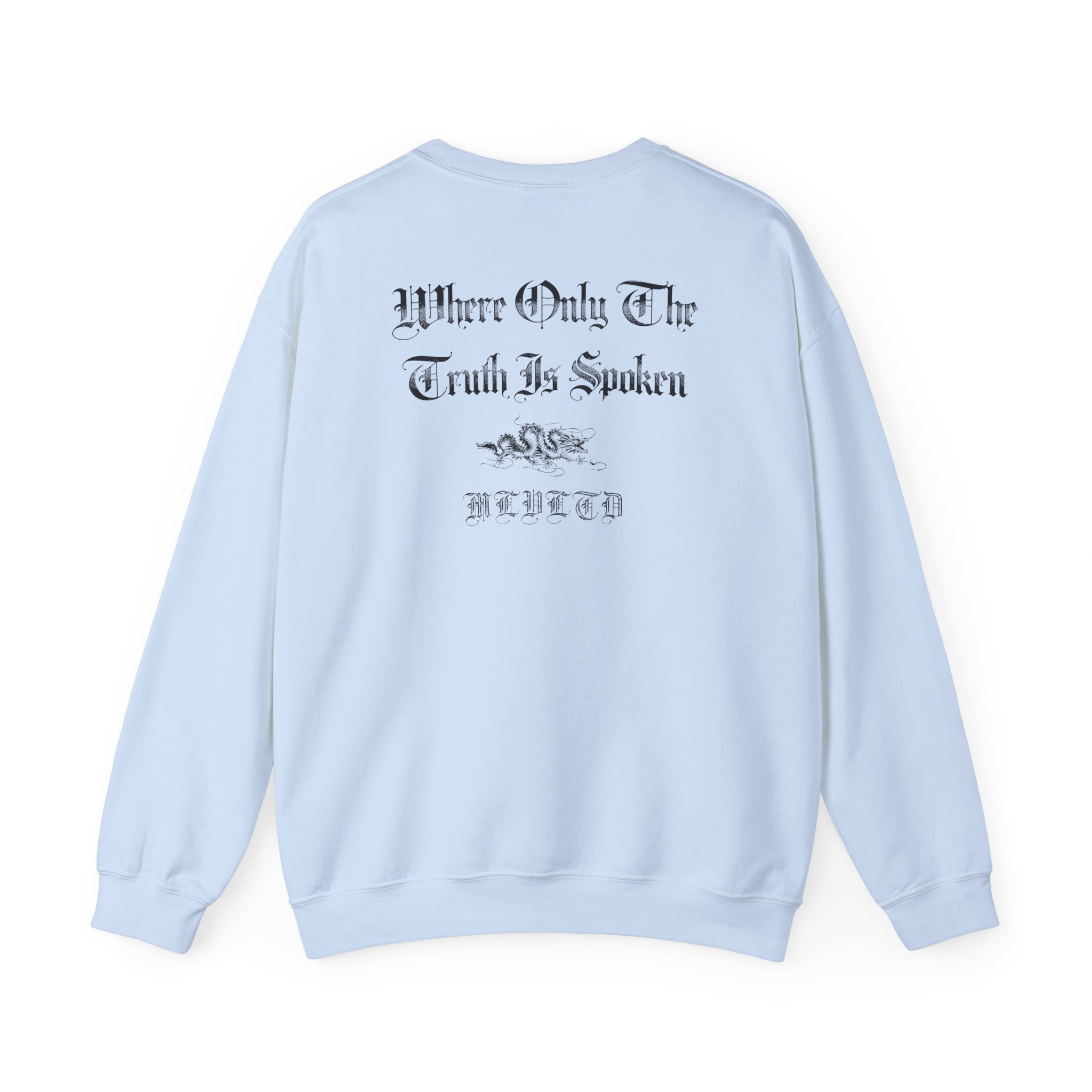 Malevolence Where Only the Truth is Spoken Unisex Heavy Blend Crewneck Sweatshirt