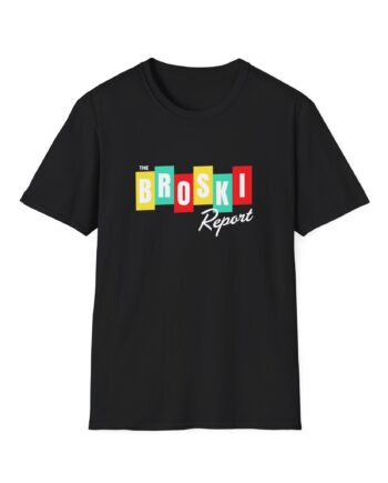 Broski Report National News Blast Unisex Softstyle T-Shirt