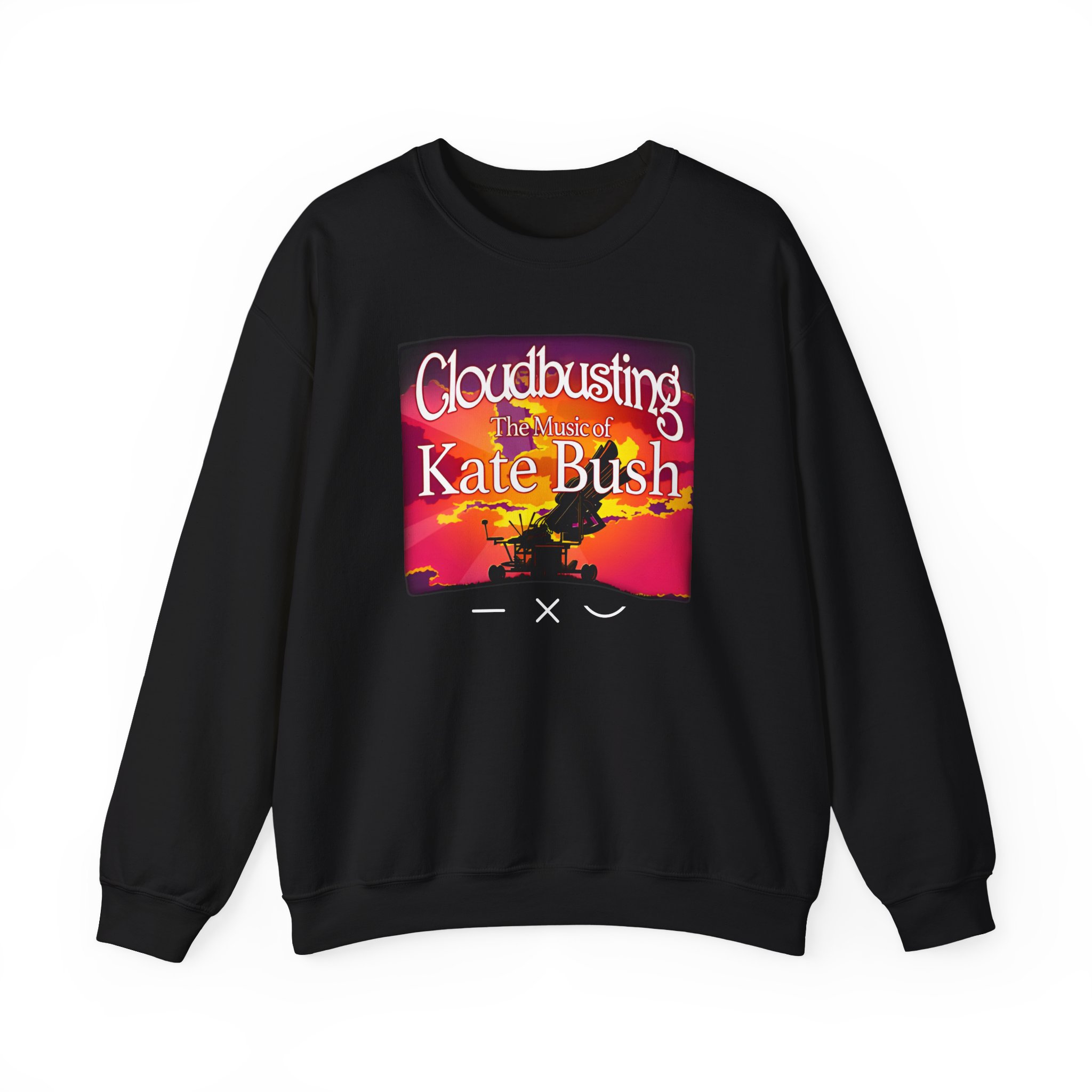 Kate Bush Line Cross Curve Unisex Heavy Blendâ„¢ Crewneck Sweatshirt