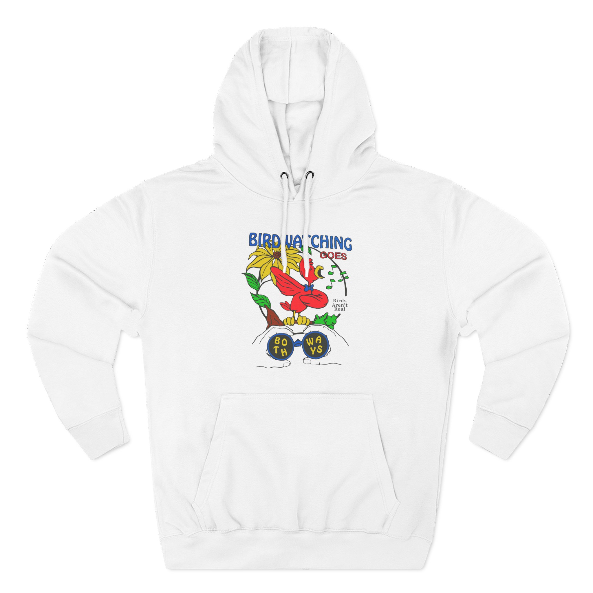 Birds Arent Real Three-Panel Fleece Hoodie
