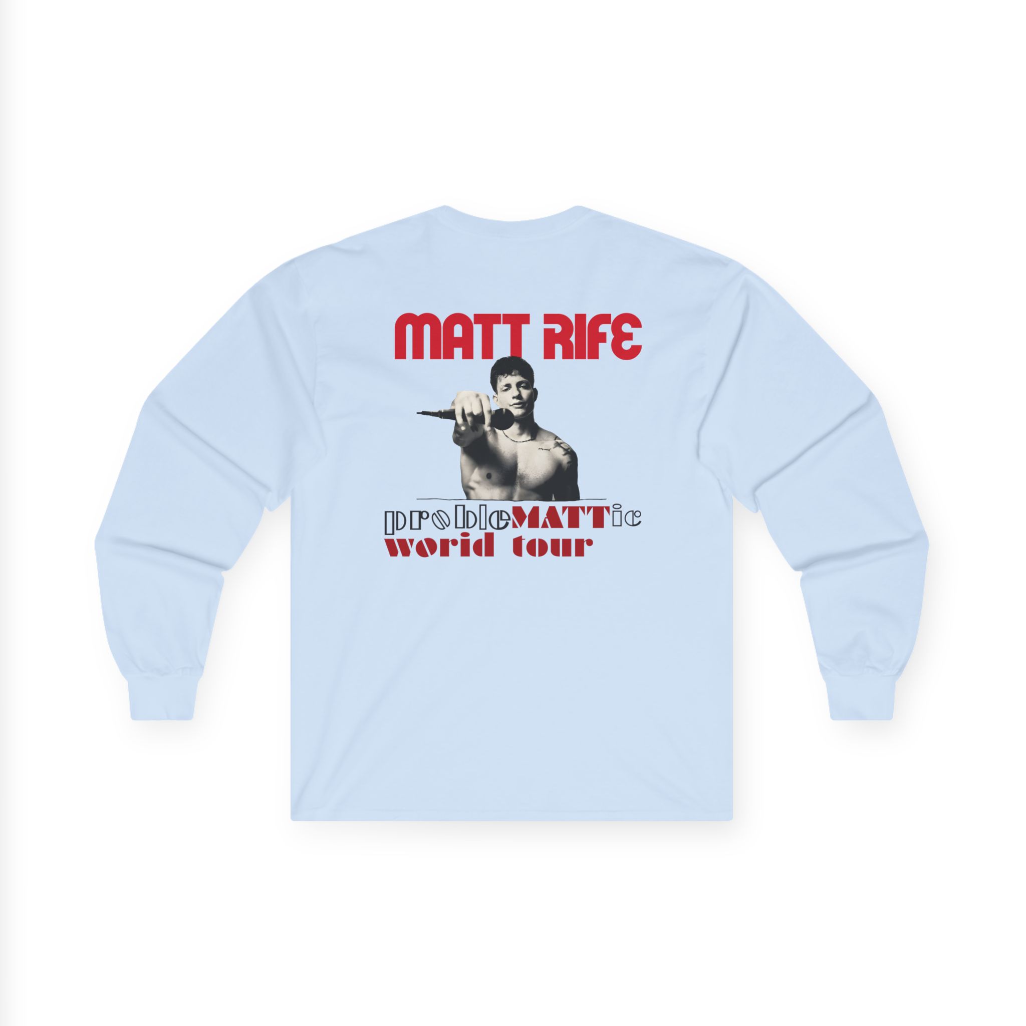Matt Rife Problemattic Tour Pic Unisex Ultra Cotton Long Sleeve Tee