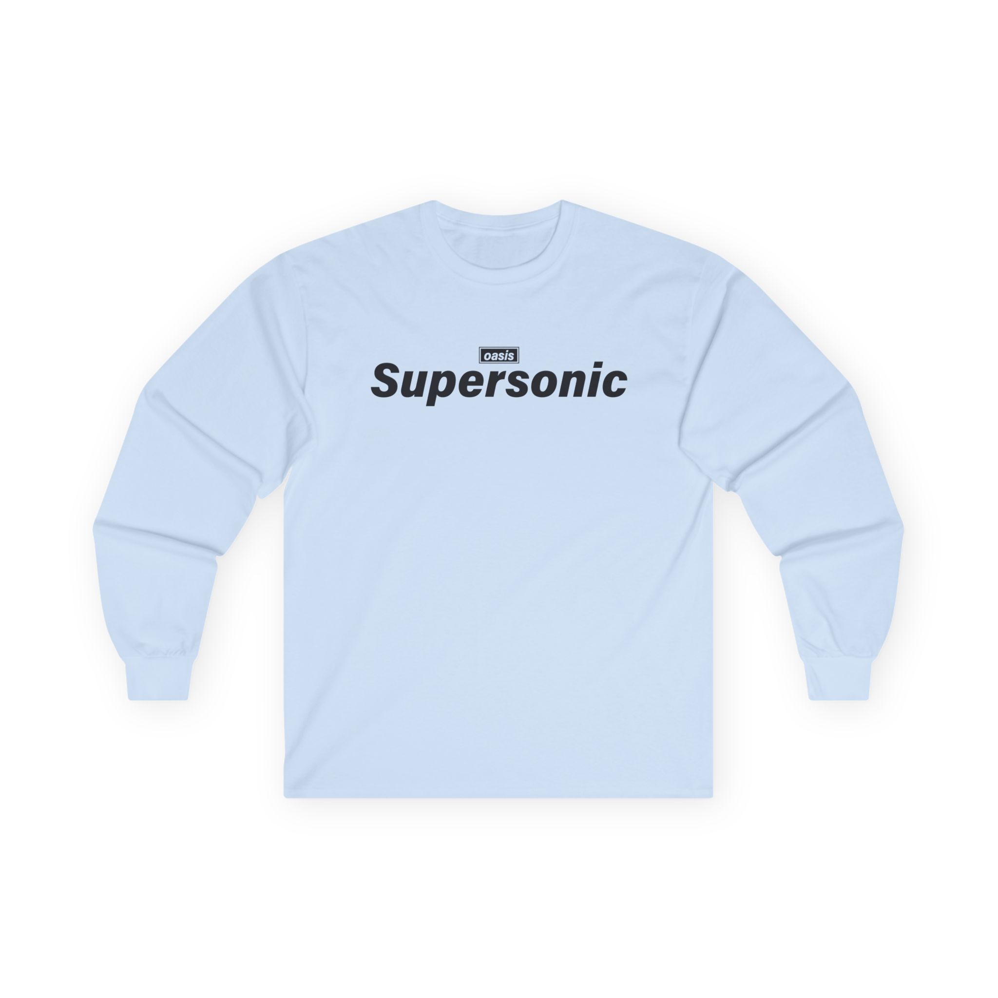 Oasis Supersonic Unisex Ultra Cotton Long Sleeve Tee