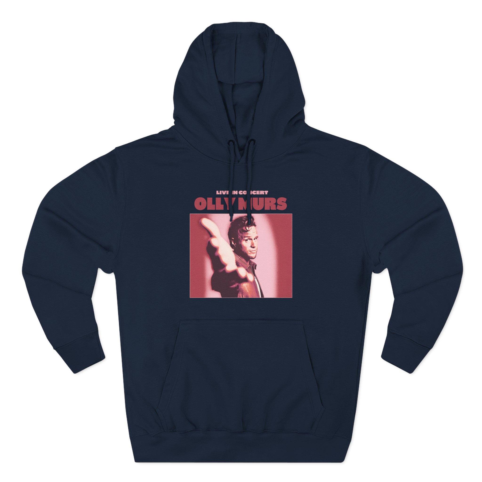 Olly Murs Live In Concert Three-Panel Fleece Hoodie