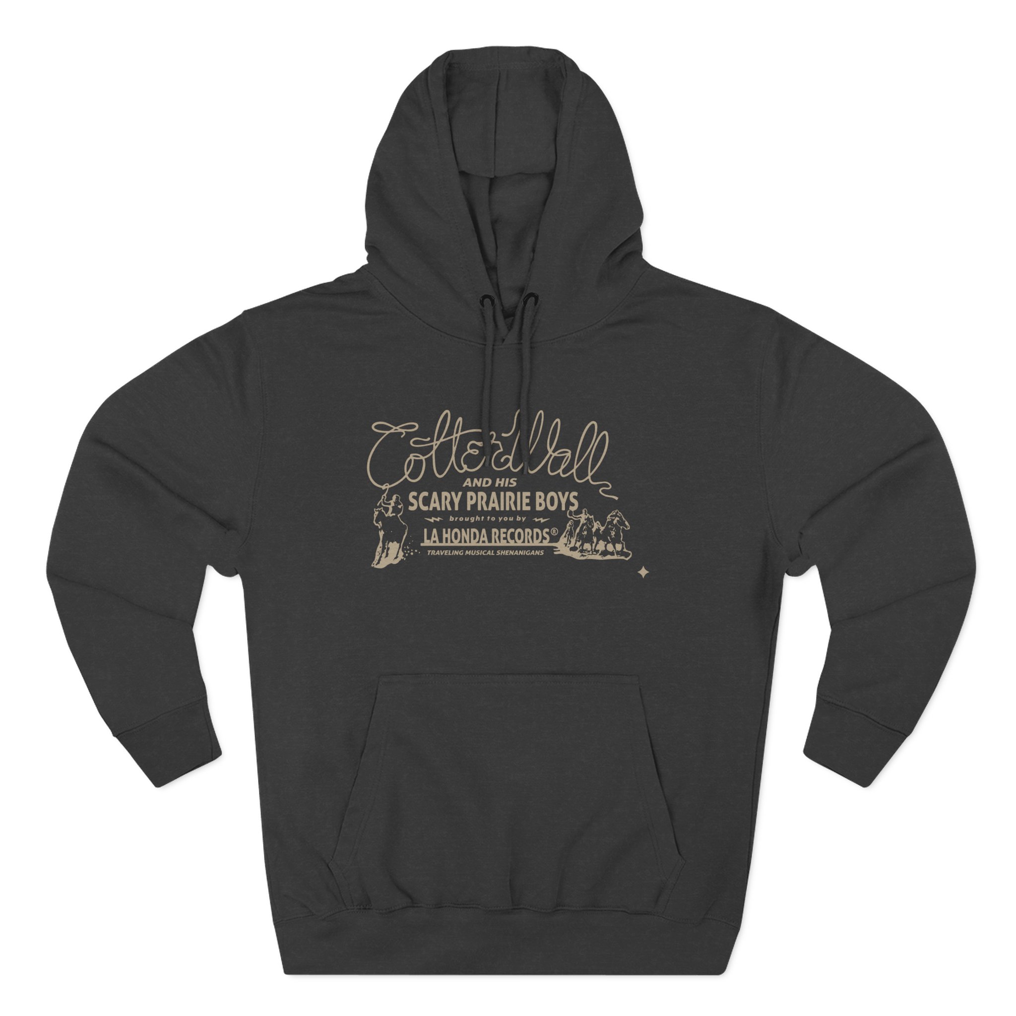 Colter Wall & His Scary Prairie Boys Three-Panel Fleece Hoodie