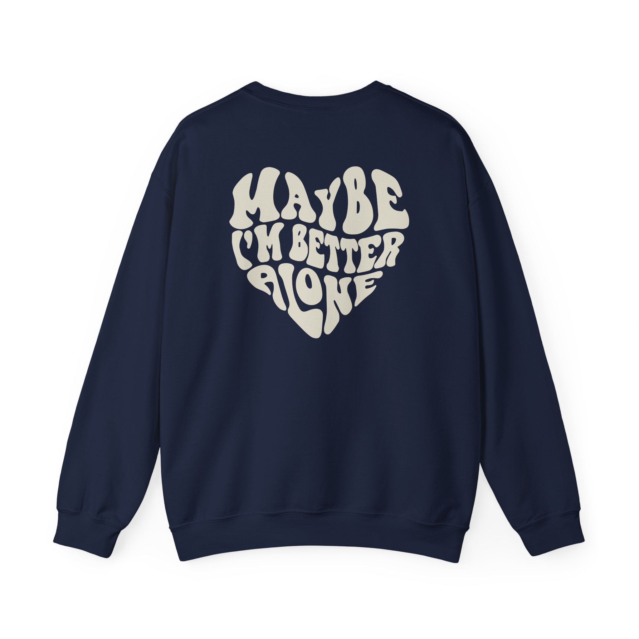 Benson Boone Maybe I Am Better Alone Unisex Heavy Blendâ„¢ Crewneck Sweatshirt