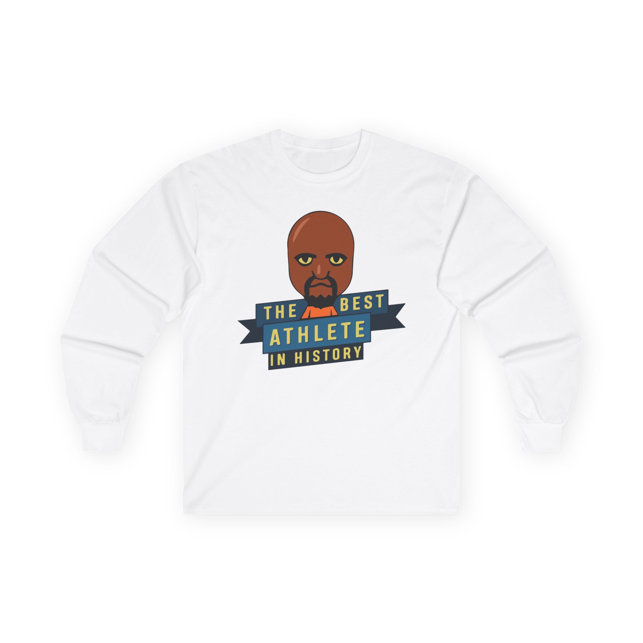 Poofesure the best athlete in history Unisex Ultra Cotton Long Sleeve Tee