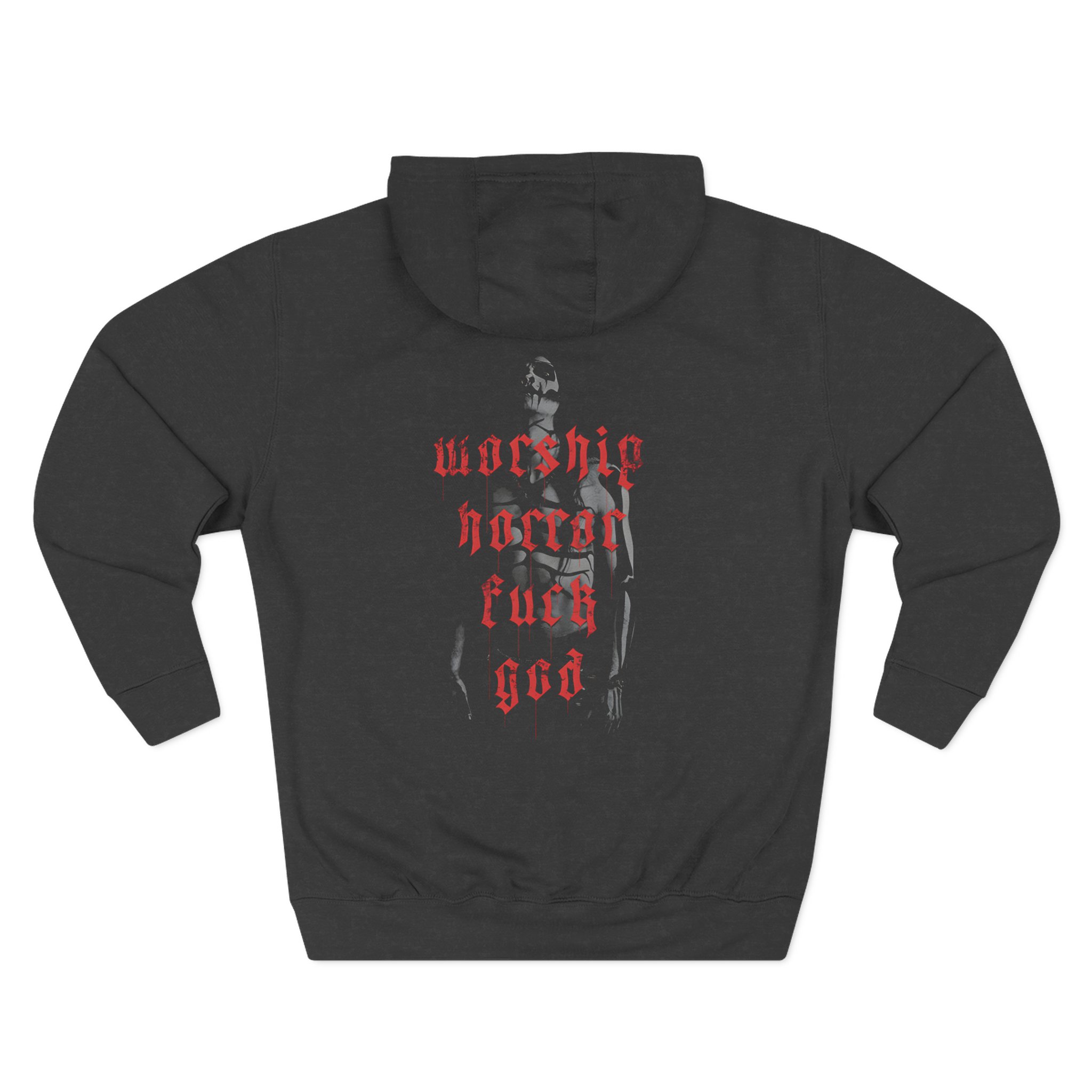 Carach Angren Worship Horror Three-Panel Fleece Hoodie