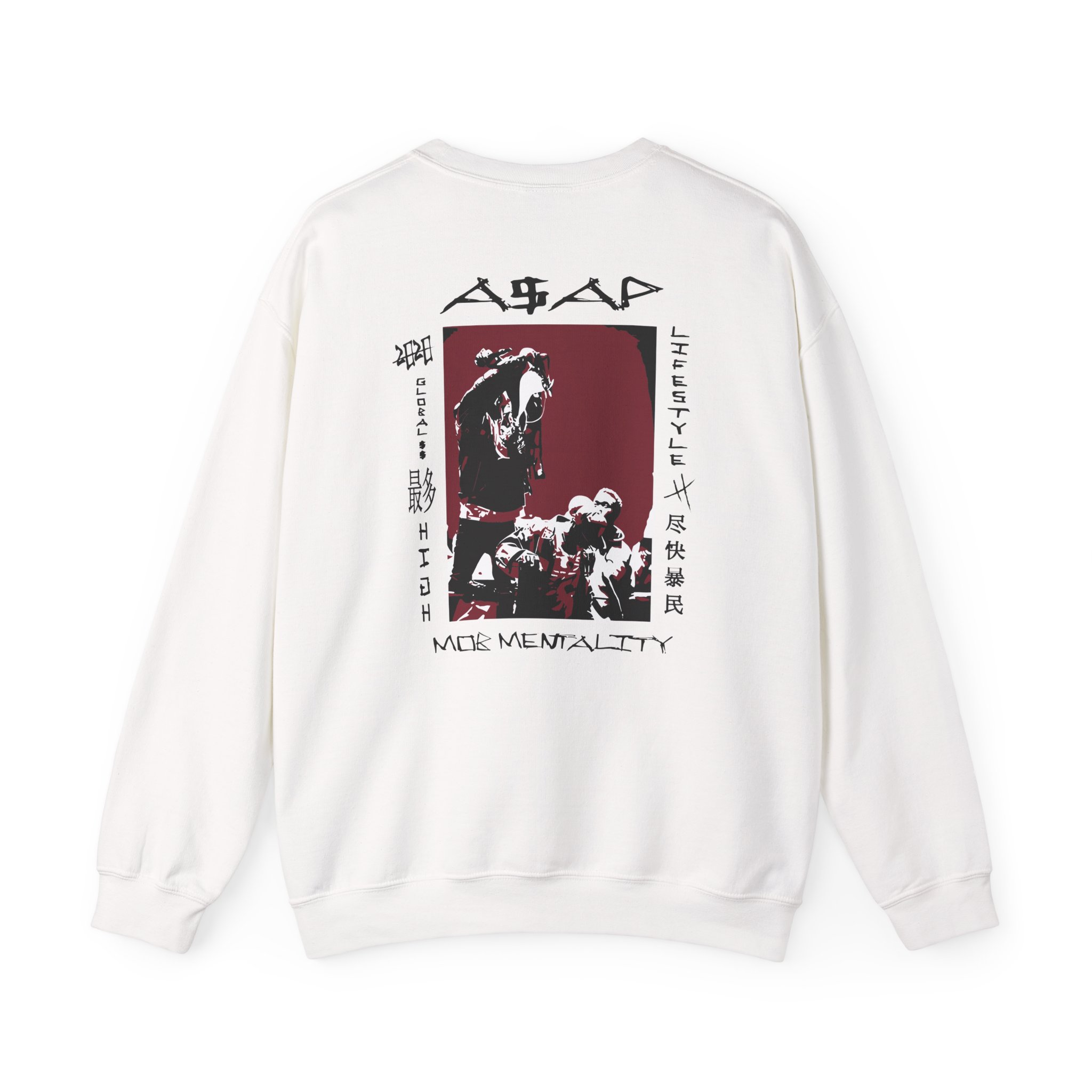 Asap Mob Mentality Unisex Heavy Blendâ„¢ Crewneck Sweatshirt