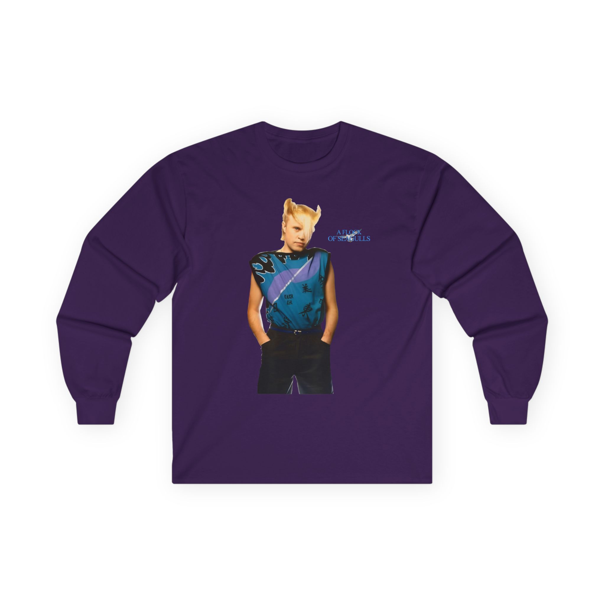 A Flock of Seagulls Mike Score Unisex Ultra Cotton Long Sleeve Tee