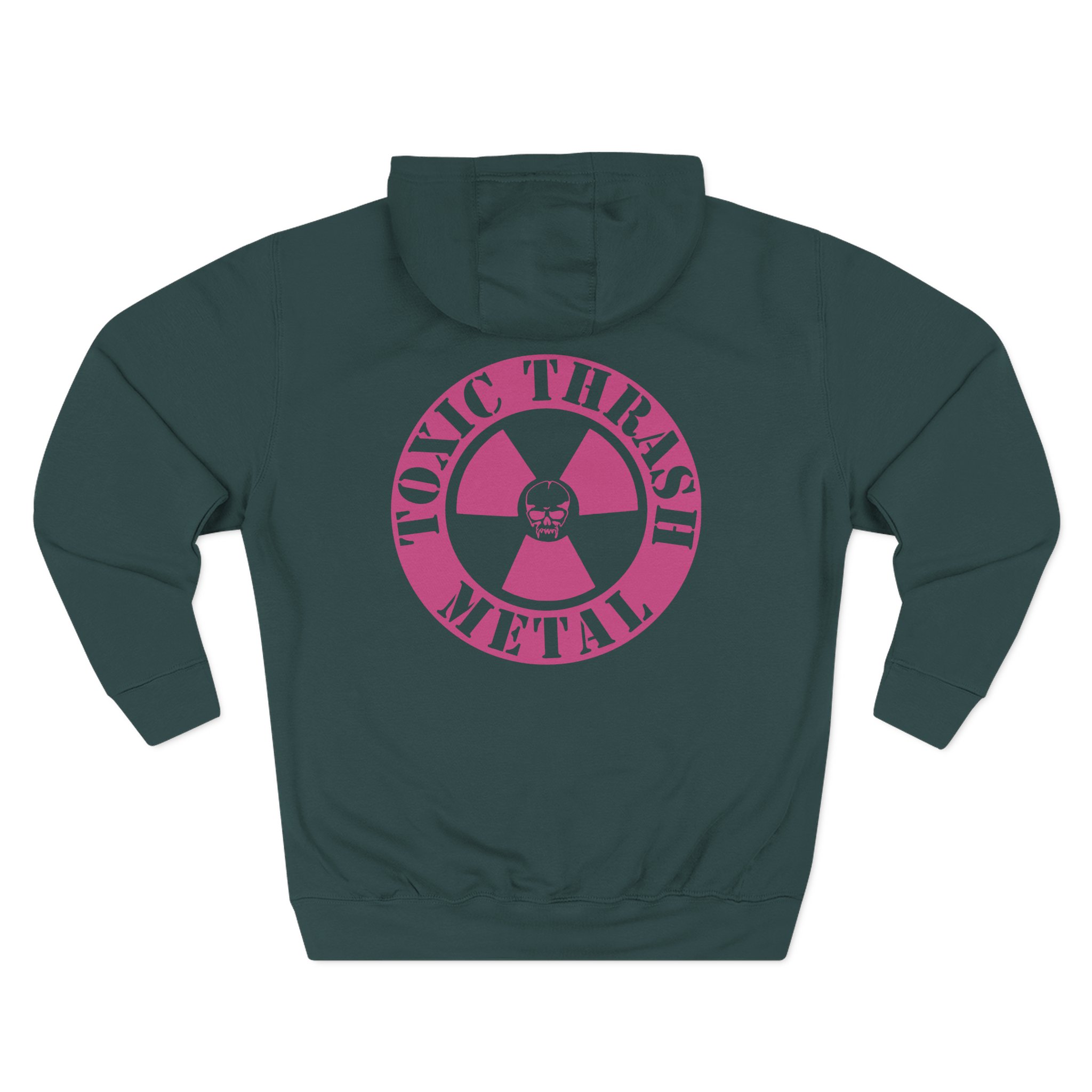 Toxic Holocaust Suicide Eye Three-Panel Fleece Hoodie