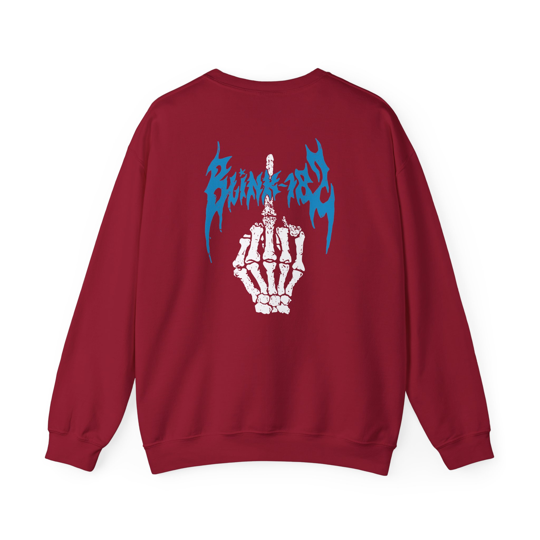 Blink 182 Middle Finger Unisex Heavy Blendâ„¢ Crewneck Sweatshirt