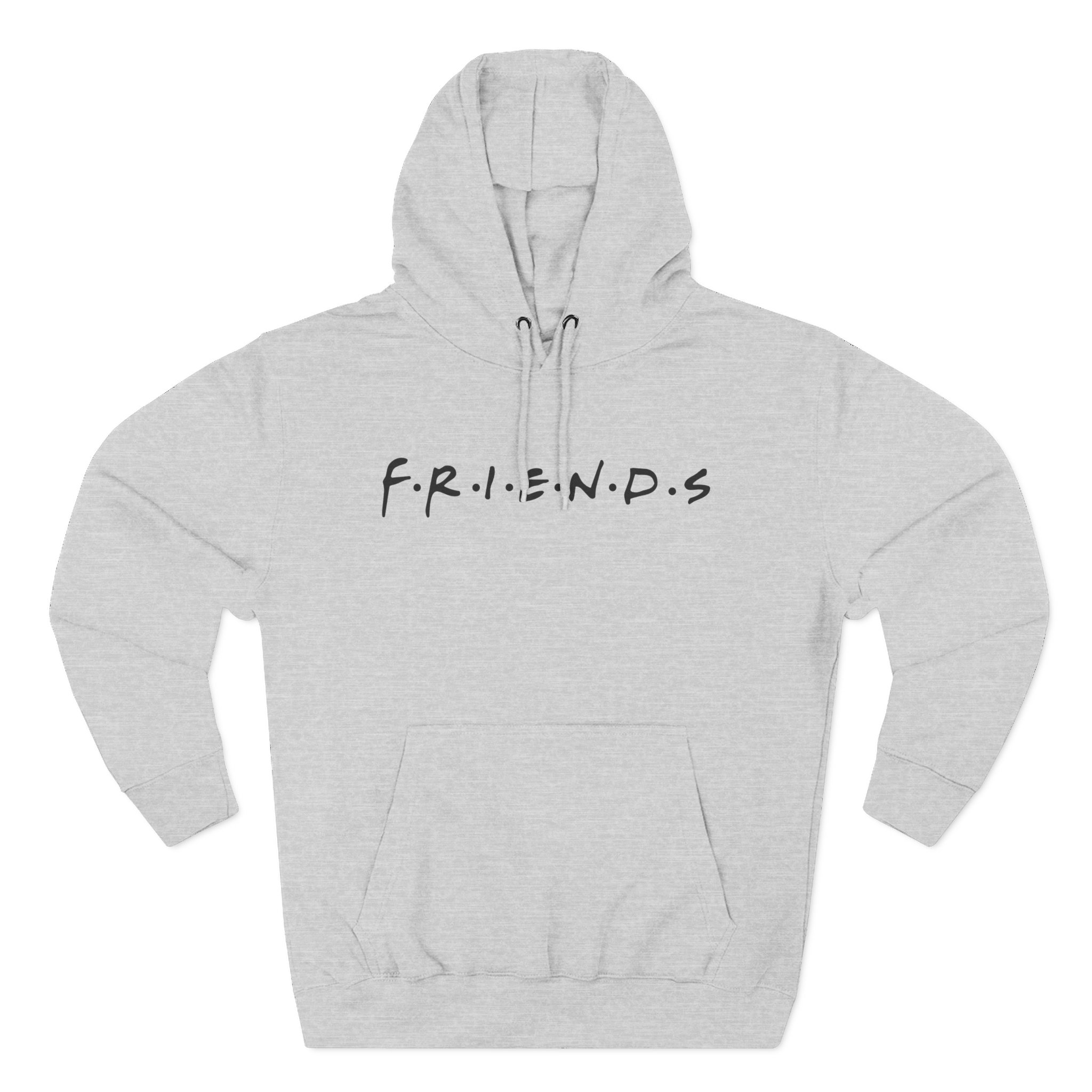 Shubble friend Three-Panel Fleece Hoodie