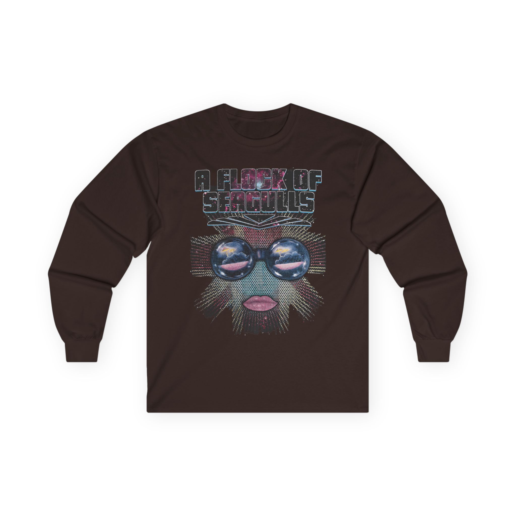 A Flock of Seagulls Galaxy Unisex Ultra Cotton Long Sleeve Tee