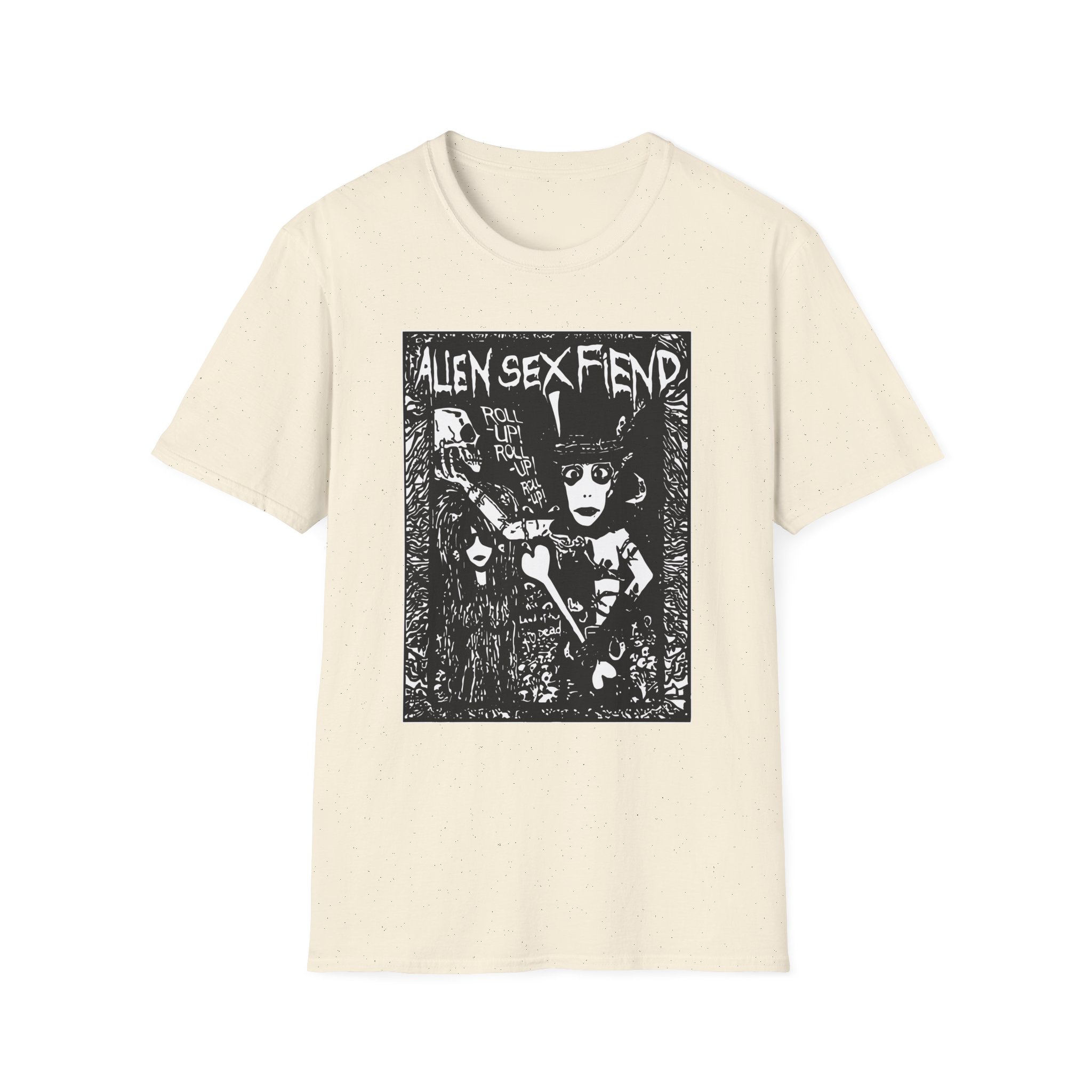 Alien Sex Fiend Land of the Living Dead Unisex Softstyle T-Shirt