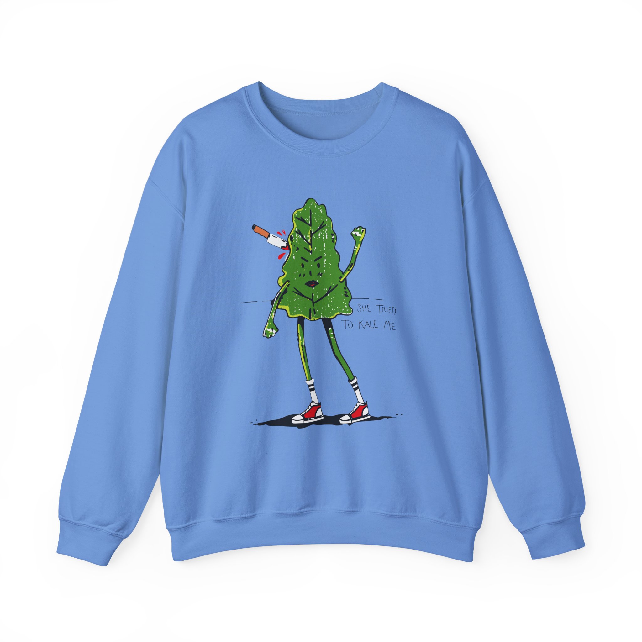 Chad Chad She Tired Kale Me Unisex Heavy Blendâ„¢ Crewneck Sweatshirt