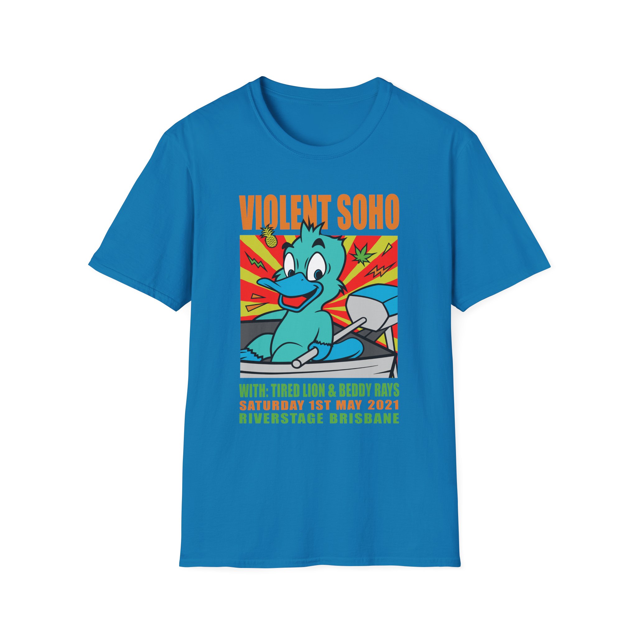 Violent Soho Event Poster Unisex Softstyle T-Shirt