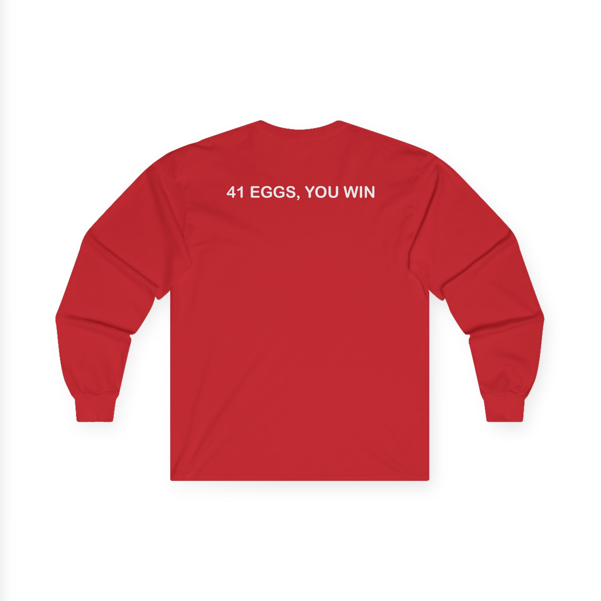 I Think You Should Leave River 41 Eggs You Win Unisex Ultra Cotton Long Sleeve Tee
