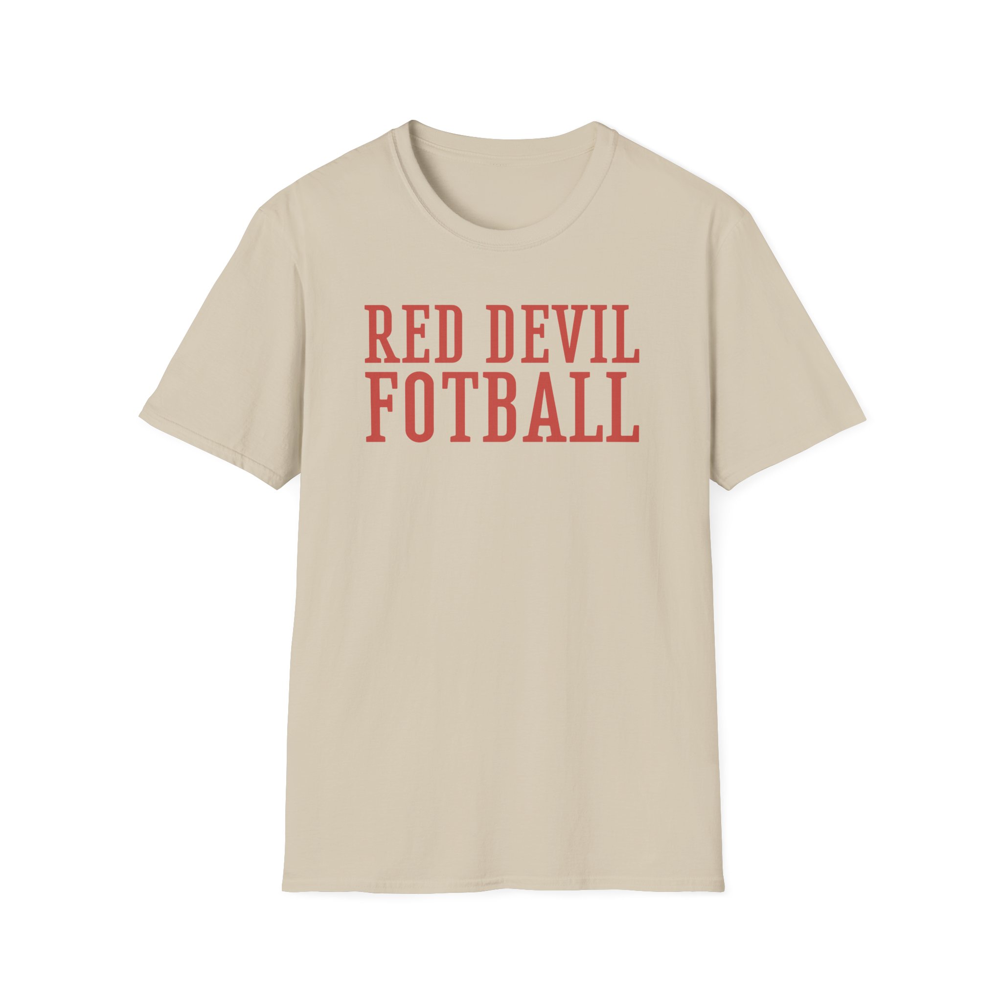 Shaboozey Red Devil Football Unisex Softstyle T-Shirt