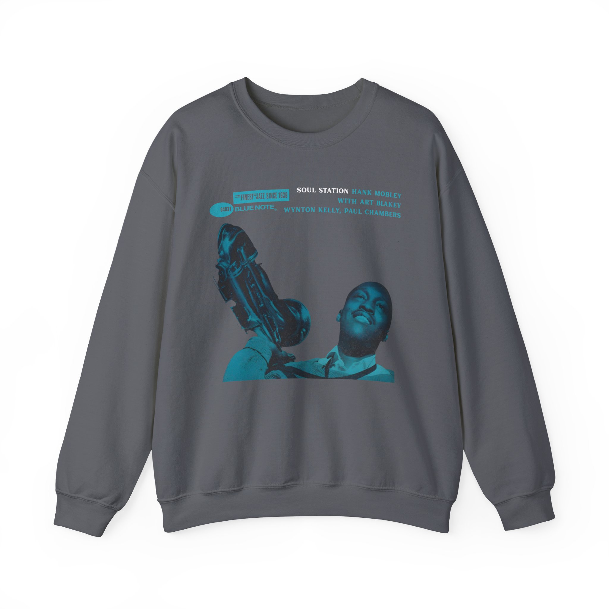 Blue Note Records Unisex Heavy Blendâ„¢ Crewneck Sweatshirt