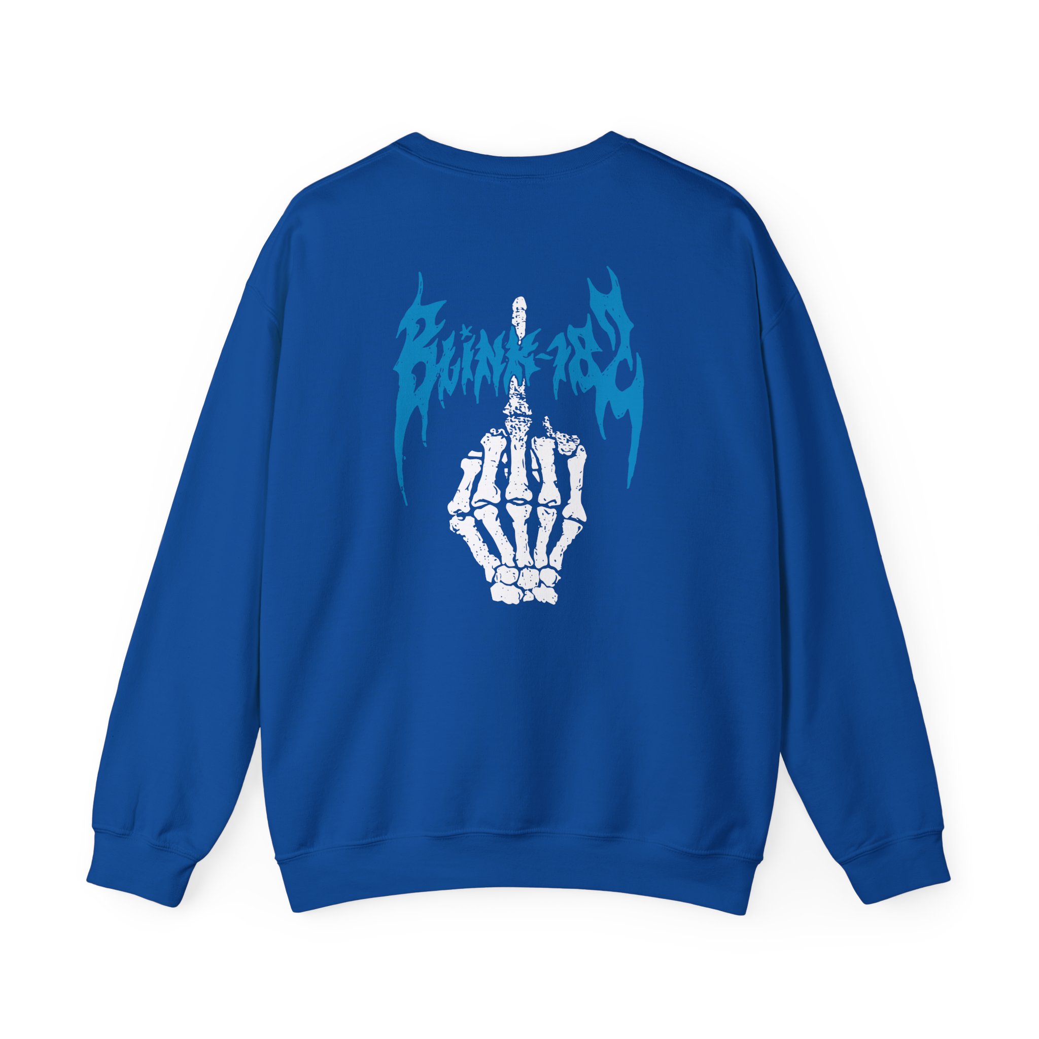 Blink 182 Middle Finger Unisex Heavy Blendâ„¢ Crewneck Sweatshirt
