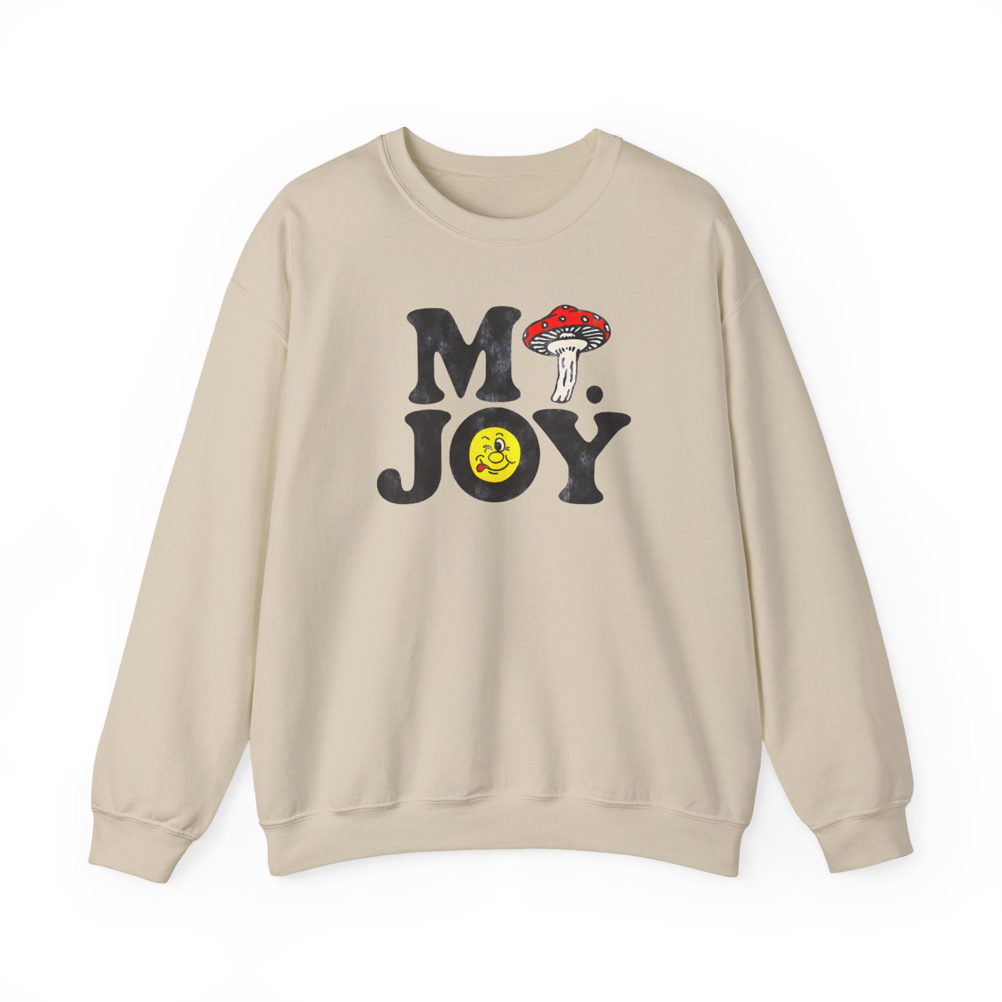 Mt Joy Mushroom Unisex Heavy Blendâ„¢ Crewneck Sweatshirt