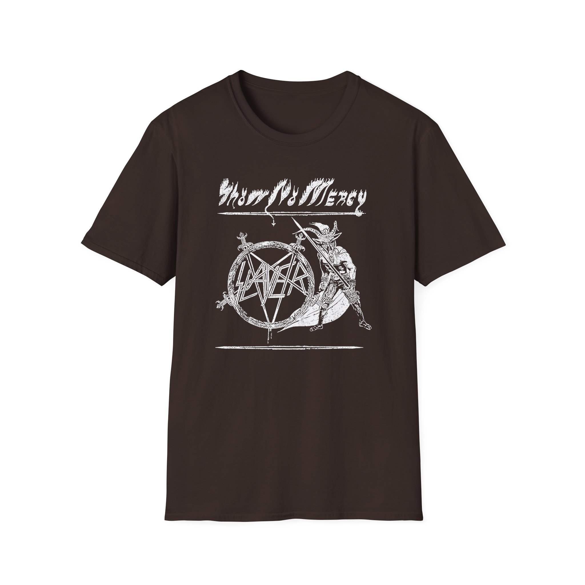 Slayer Show No Mercy Muscle Unisex Softstyle T-Shirt