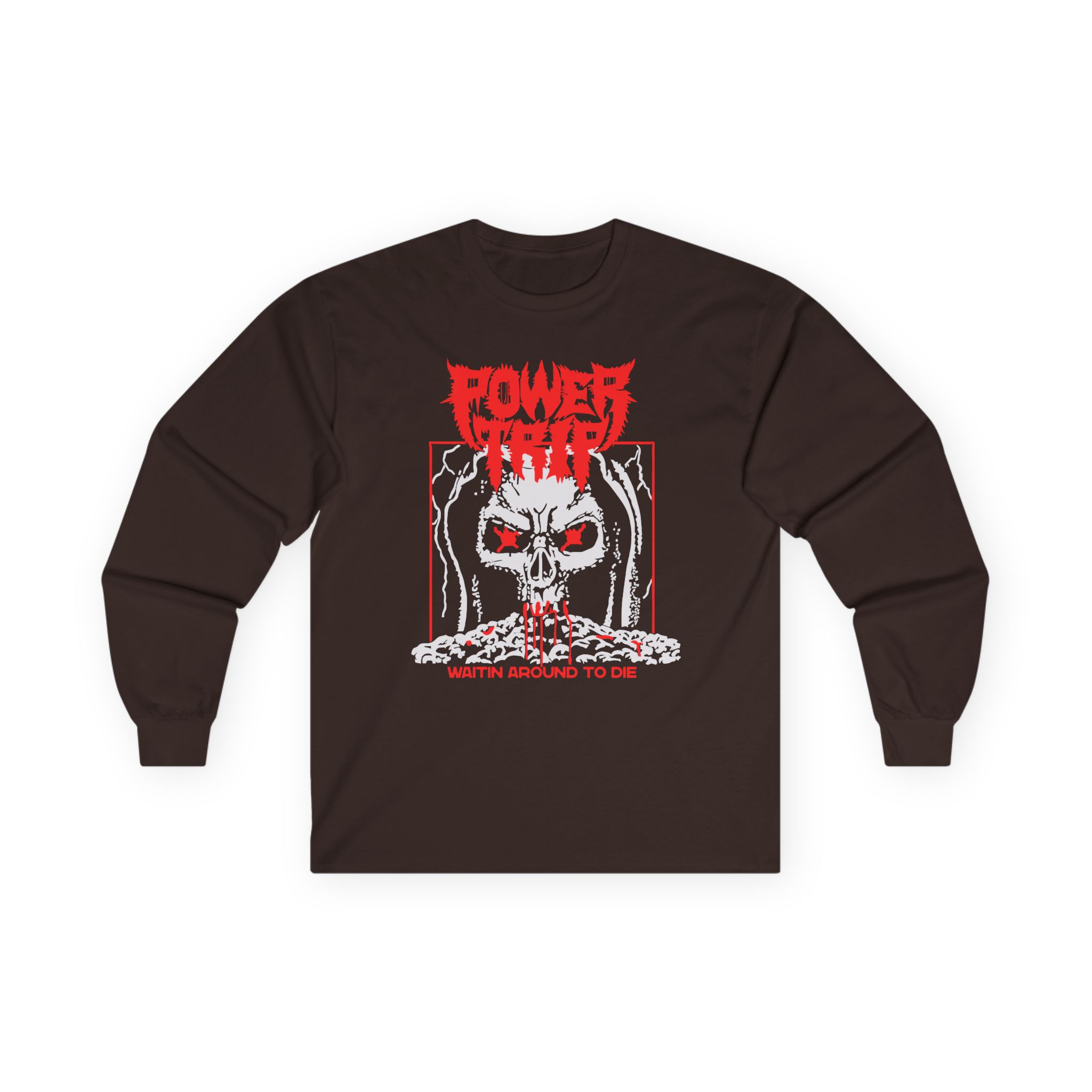 Power Trip Waiting Unisex Ultra Cotton Long Sleeve Tee
