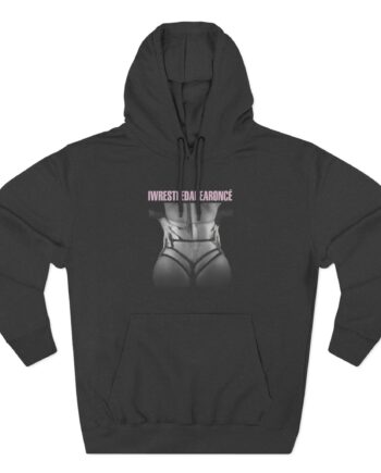 Iwrestledabearonce Three-Panel Fleece Hoodie