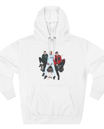 Kneecap 3cag Three-Panel Fleece Hoodie