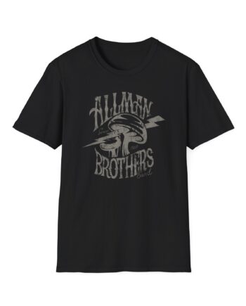 The Allman Brothers Shroom Lightning Unisex Softstyle T-Shirt