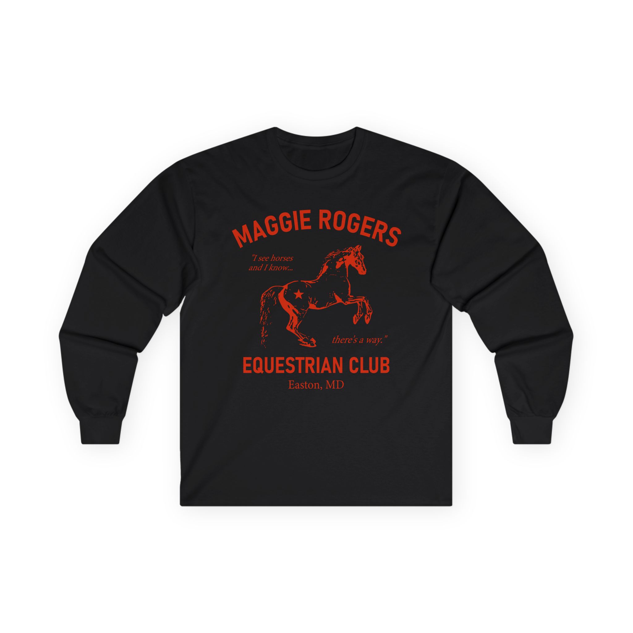Maggie Rogers Equestrian Club Unisex Ultra Cotton Long Sleeve Tee