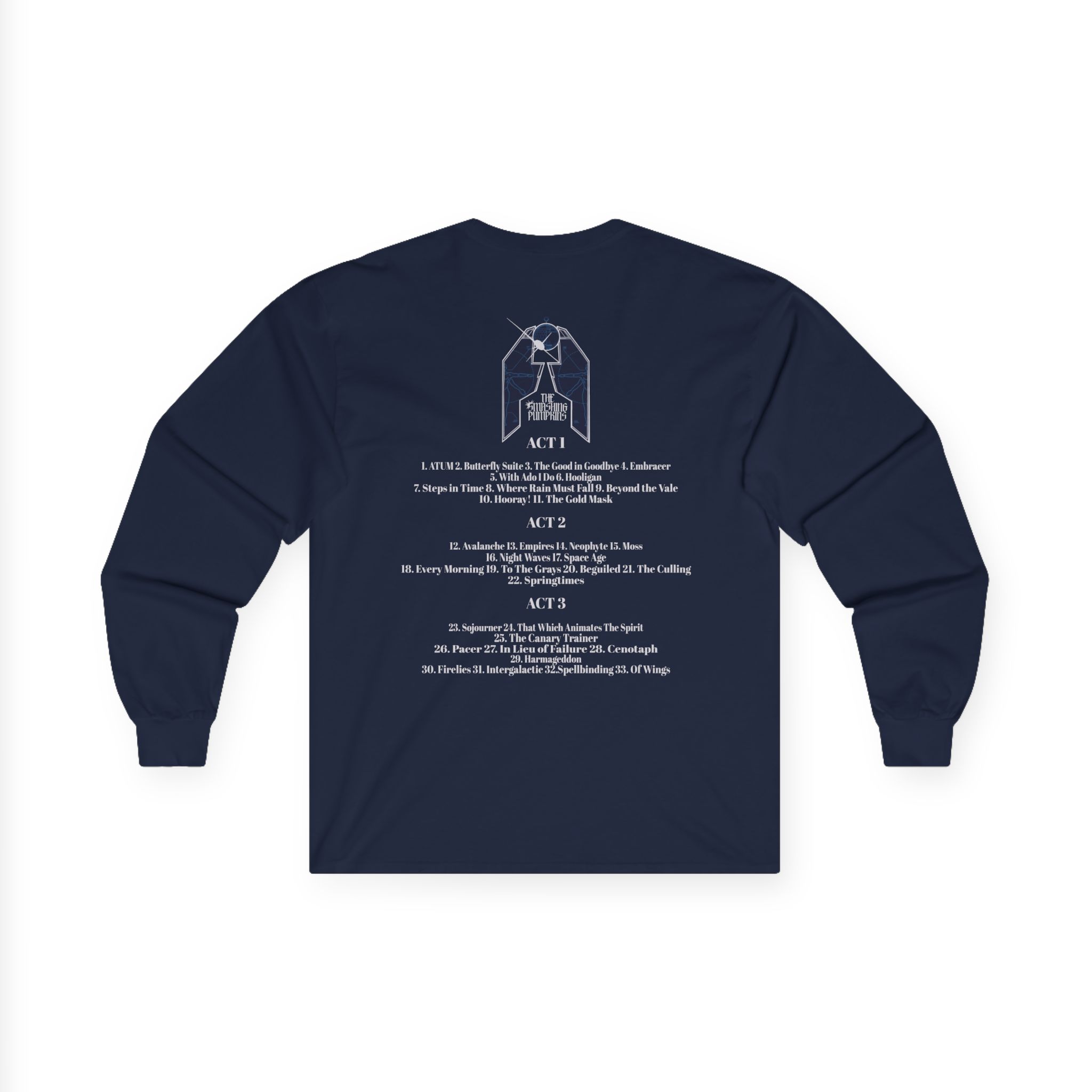 The Smashing Pumpkins Atum Unisex Ultra Cotton Long Sleeve Tee