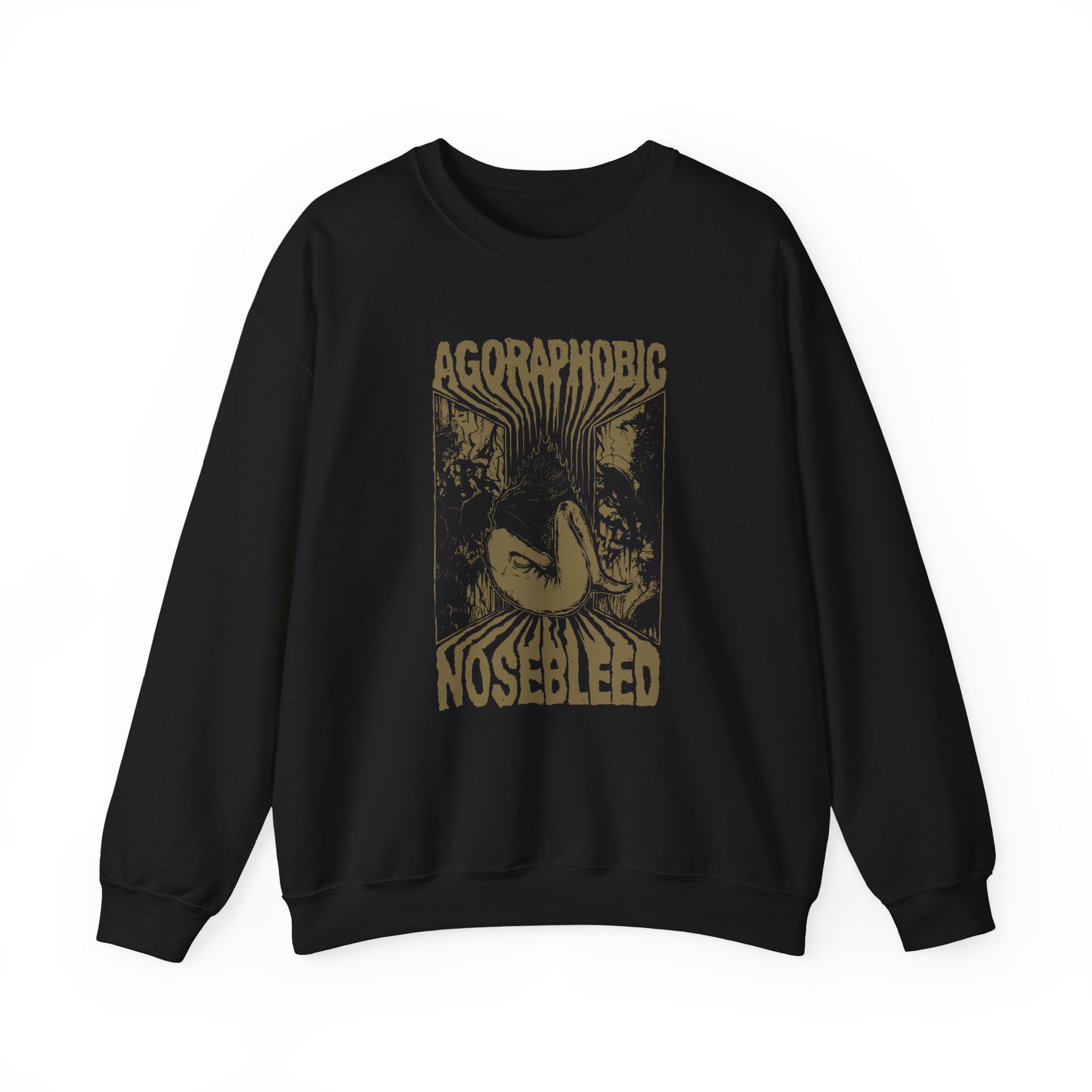Agoraphobic Nosebleed Gnaw Unisex Heavy Blendâ„¢ Crewneck Sweatshirt