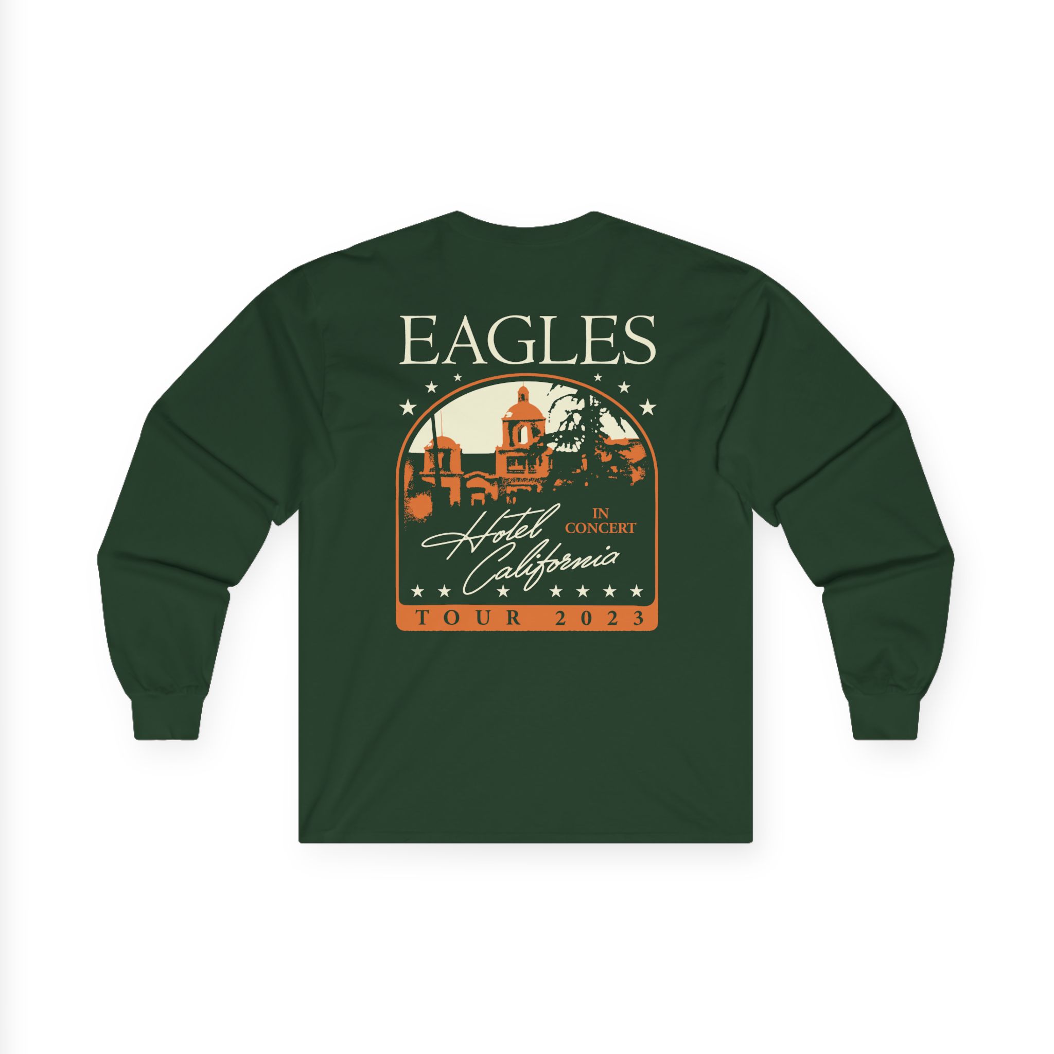 The Eagles Hotel California Unisex Ultra Cotton Long Sleeve Tee